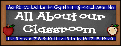 All About Our Classroom Logo